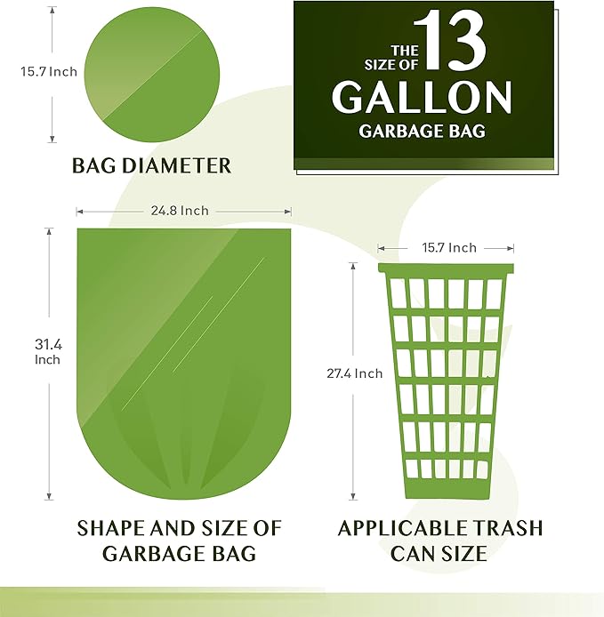 Compostable Trash Bags
