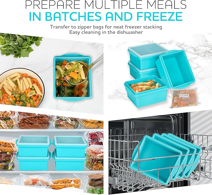 2 Cup Silicone Freezer Trays