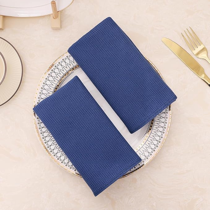 Homaxy 100% Cotton Waffle Weave Dish Cloths