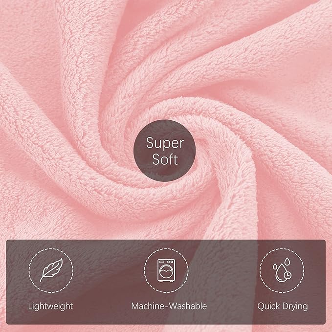 TENSTARS Silk Hemming Bath Towels