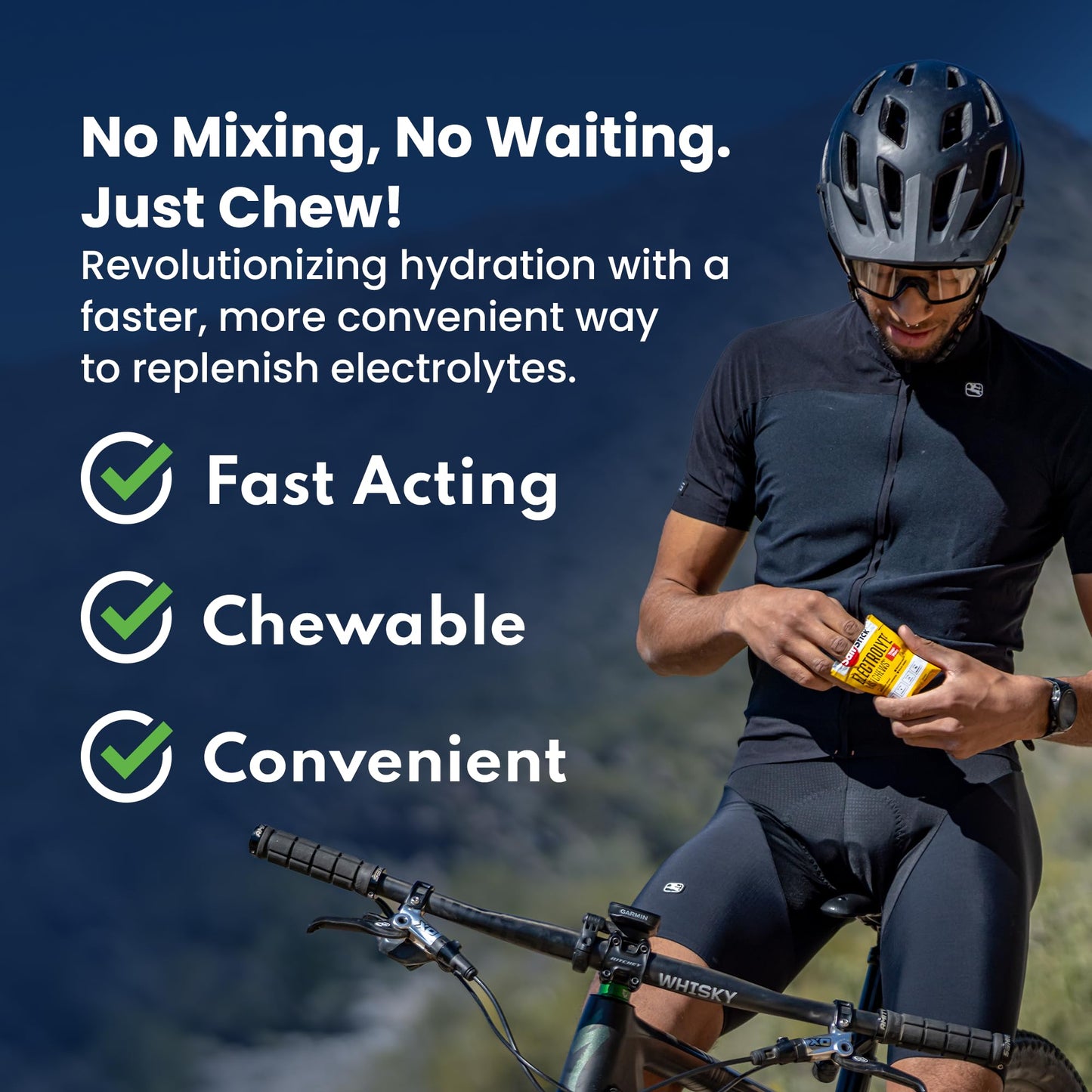 SaltStick FastChews Electrolytes - 60 Chewable Electrolyte Tablets - Salt Tablets for Running, Fast Hydration, Leg Cramps Relief, Sports Recovery - Non-GMO, Vegan, Gluten Free (Watermelon)