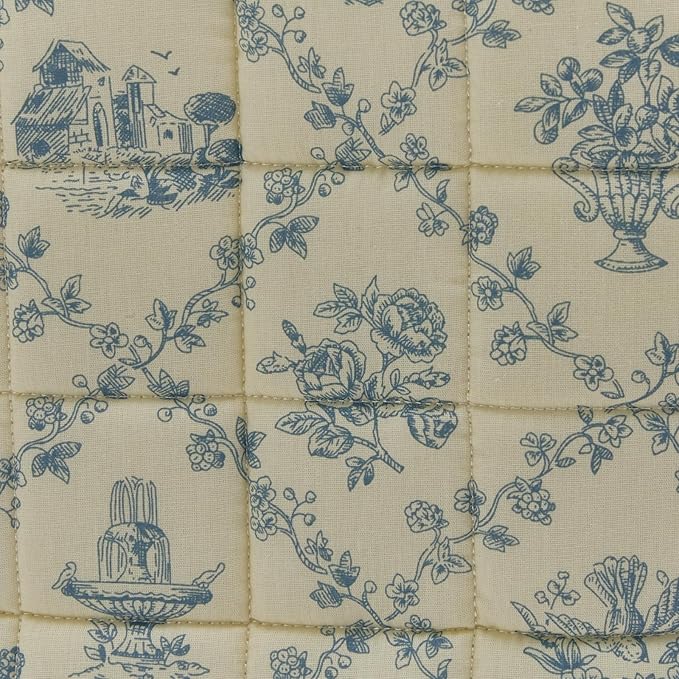 Quilted Fabric Storage Basket