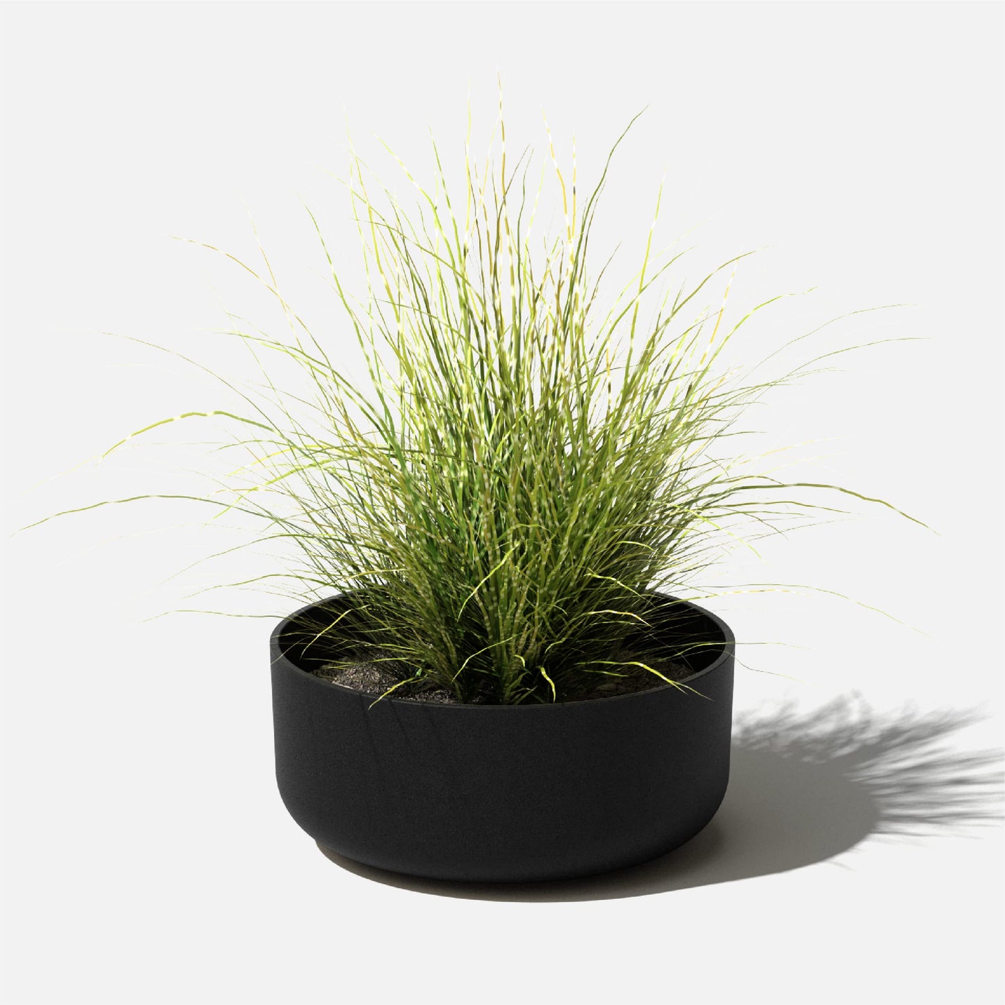 Veradek Mason Series Kona Bowl Planter - Round Planter for Indoor or Outdoor Tabletop/Balcony | Durable Plastic-Stone Composite Material | Modern Décor for Flowers, Succulents, Small Plants