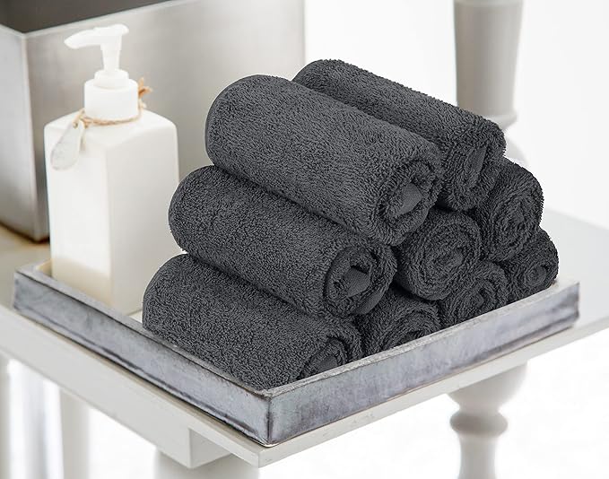Utopia Towels 24 Pack Cotton Washcloths Set, 100% Ring Spun Cotton, Highly