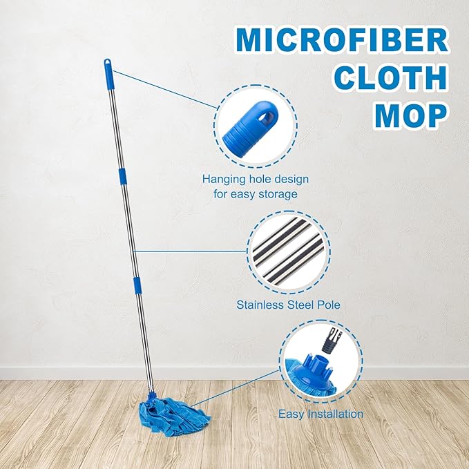 KeFanta Mop, Microfiber Cloth Mops
