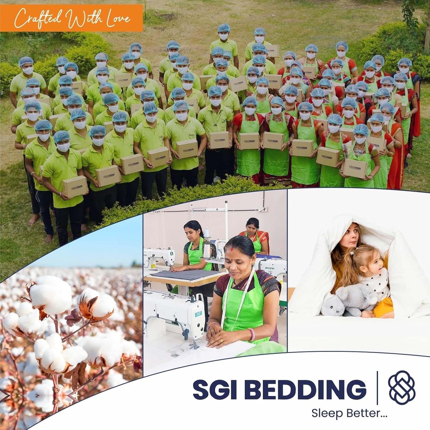 SGI bedding 32" King Split Top Flex Head Sheet Set 1800 Threads Flex Top Sheets for Adjustable Bed 4 Piece 15" Deep Pocket for Sleep Number Bed - White