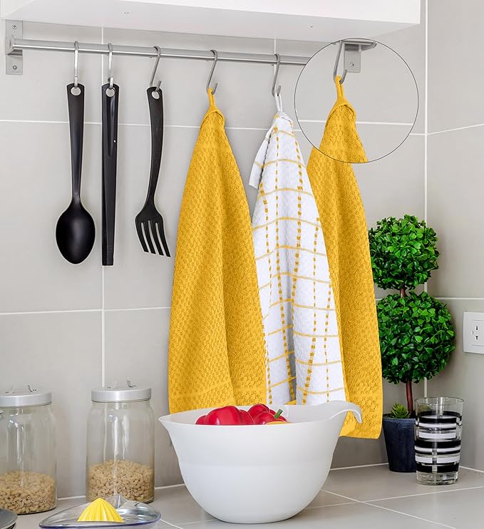 Utopia Towels - Kitchen Towels 12 Pack, 15 x 25 Inches, 100% Ring Spun Cotton