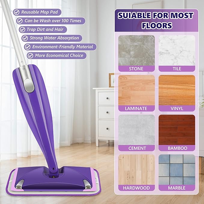 Reusable Mop Pads Compatible