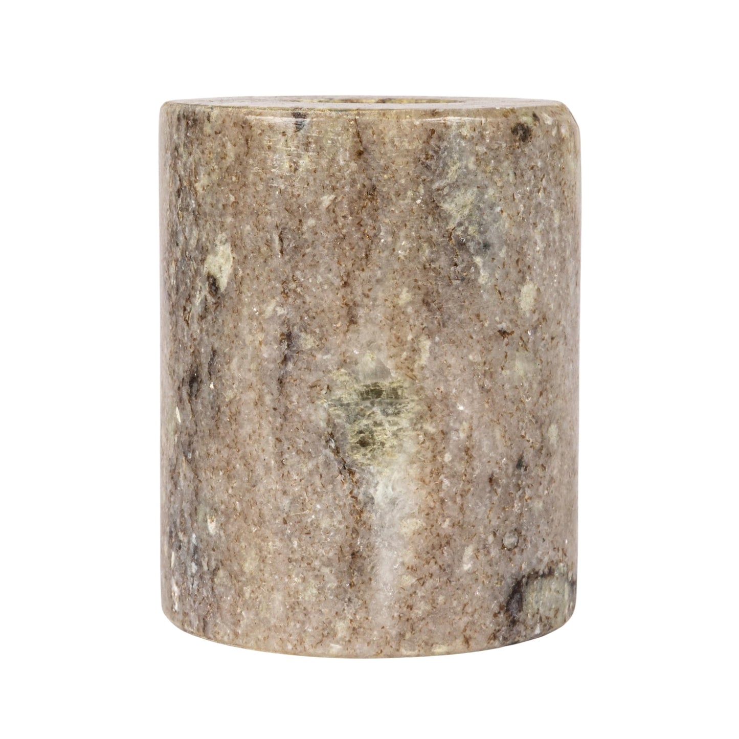 Bloomingville Decorative Marble Taper Candle Holders, Multicolor, Set of 6