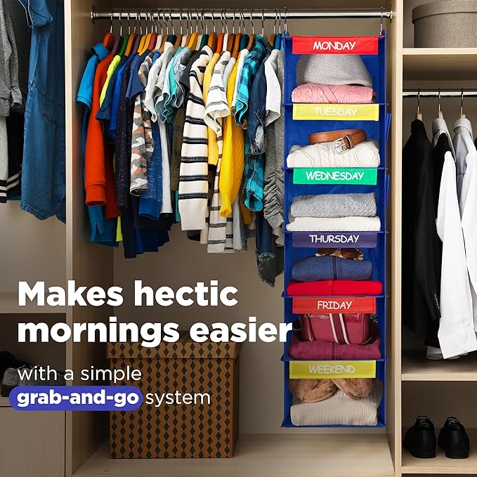 Handy Laundry Hanging Clothes Organizer