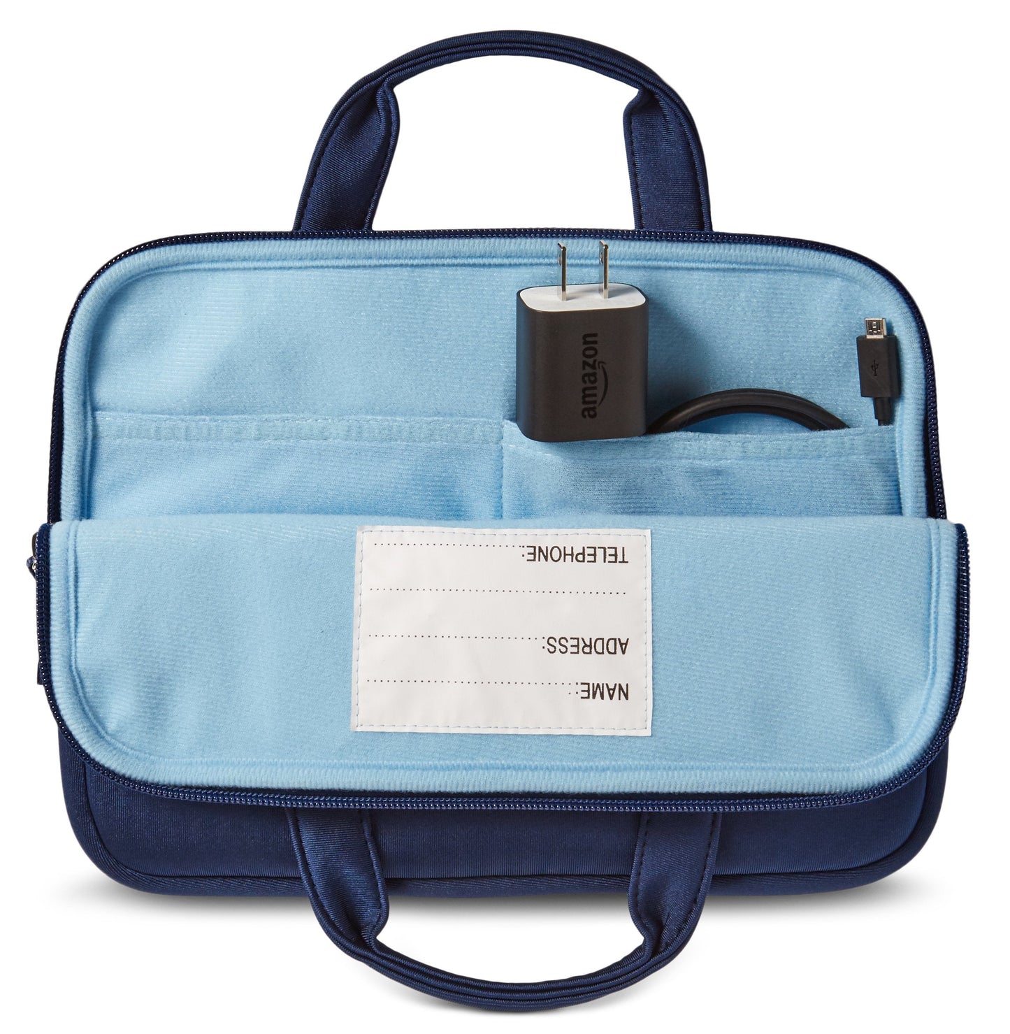 NuPro Zipper Sleeve for Fire HD 10 Kids Edition tablet, Blue