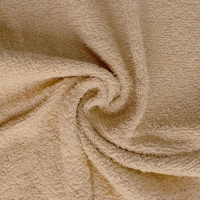 Basic Hand Towels 16x26 Inches – Bulk Pack of 24 – Beige Color – Soft and
