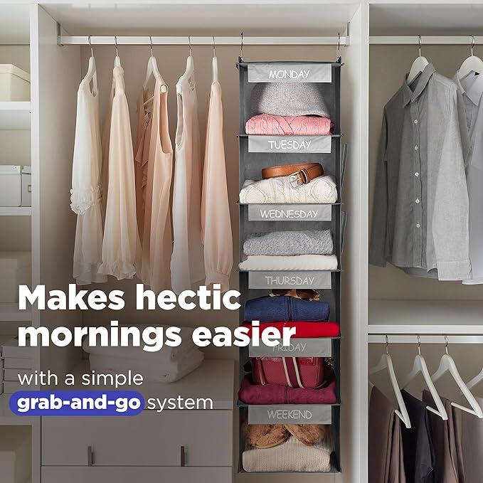 Handy Laundry Hanging Clothes Organizer