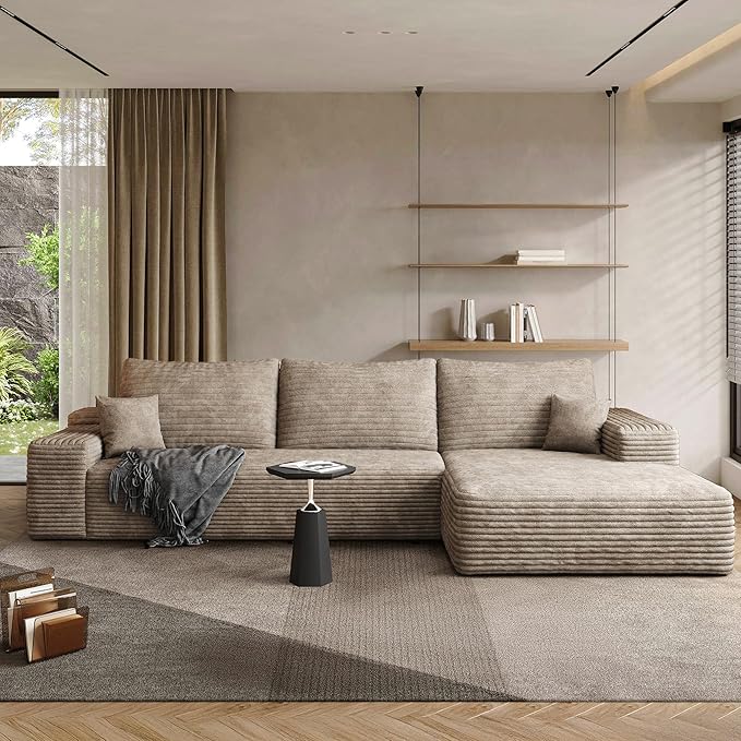 108" Sectional Couches for Living Room Cloud Couch Sofa