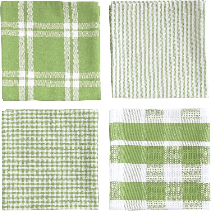 LANE LINEN 100% Cotton Kitchen Dish Cloths, Ultra Soft Absorbent Quick Drying