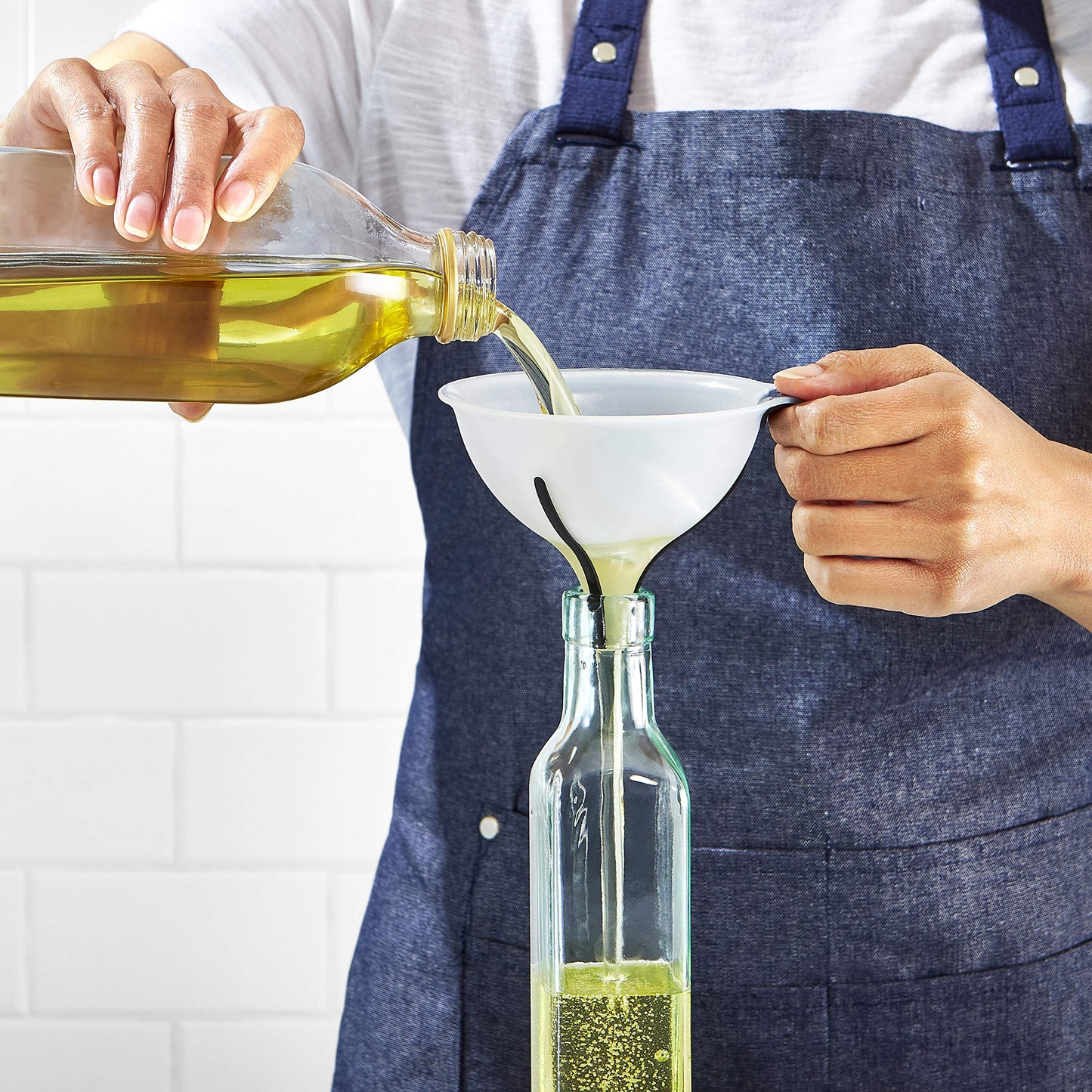 OXO Good Grips Chef's Squeeze Bottles (5-Pack) and Funnel Set