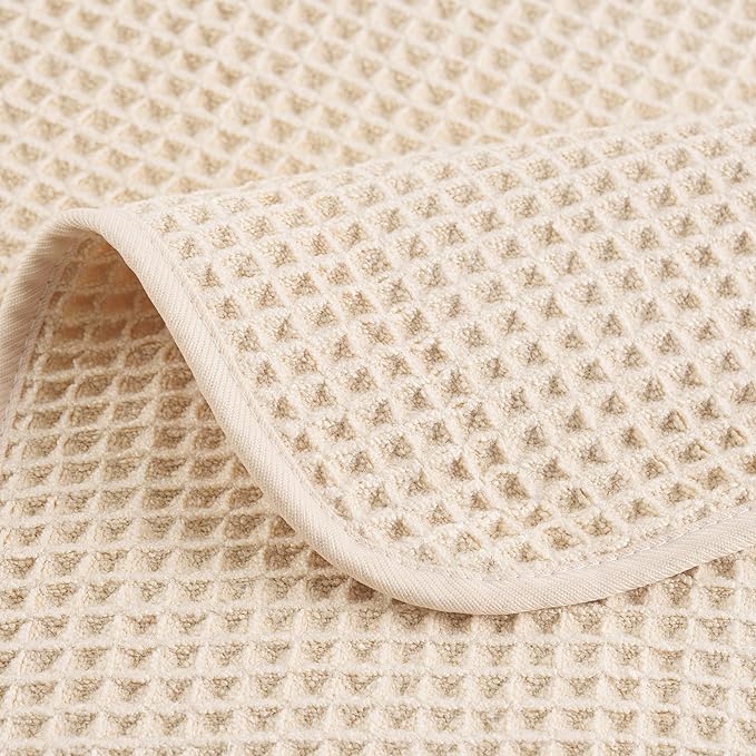 POLYTE 430 GSM Microfiber Lint Free Hand Towel, 16 x 30 in, 4 Pack