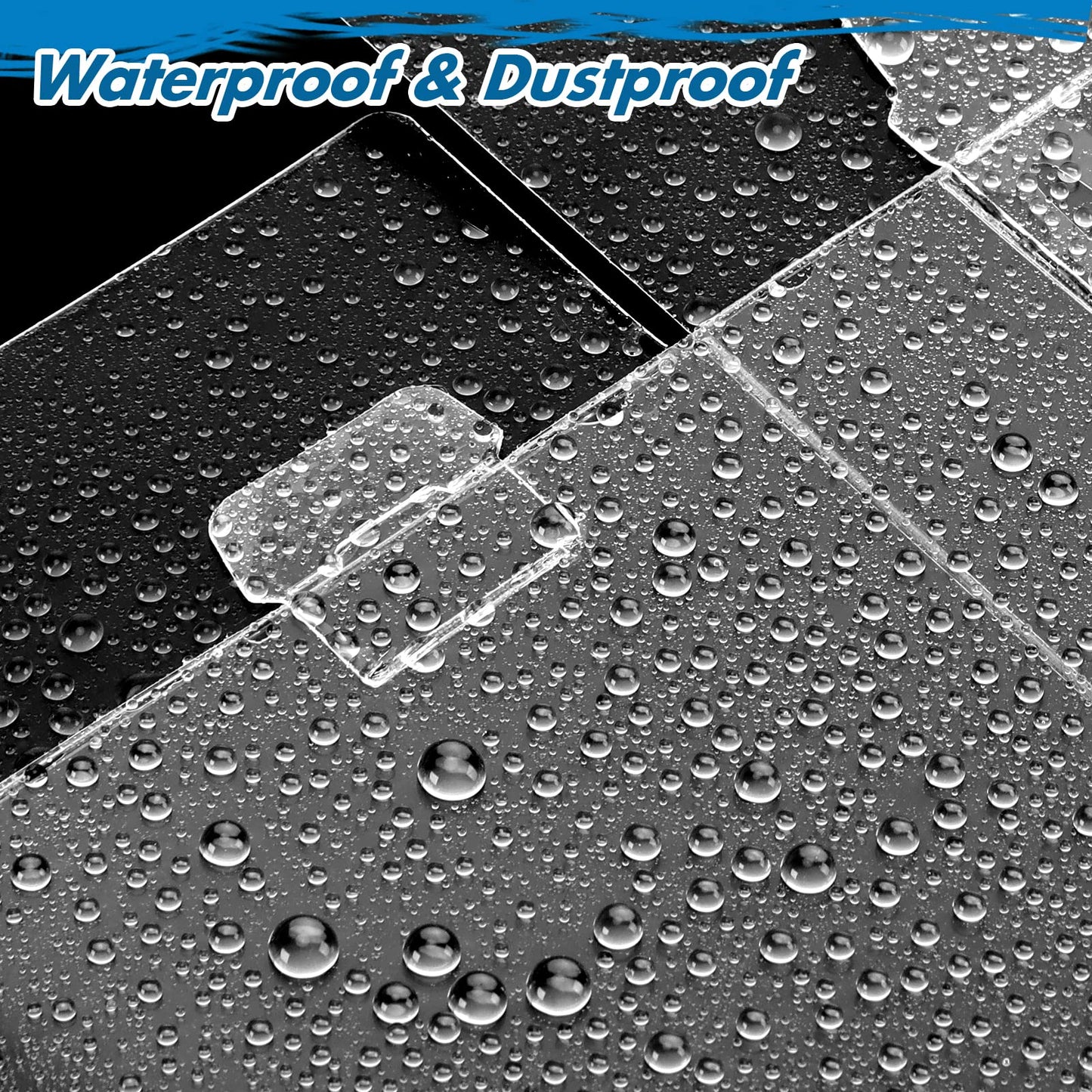 24 Pack Protectors Case Compatible with Funko- 4" Inch Pop Vinyl Figures, Crystal Clear Protectors, Heavy Duty Display Box w/ Protective Film & Locking Tab