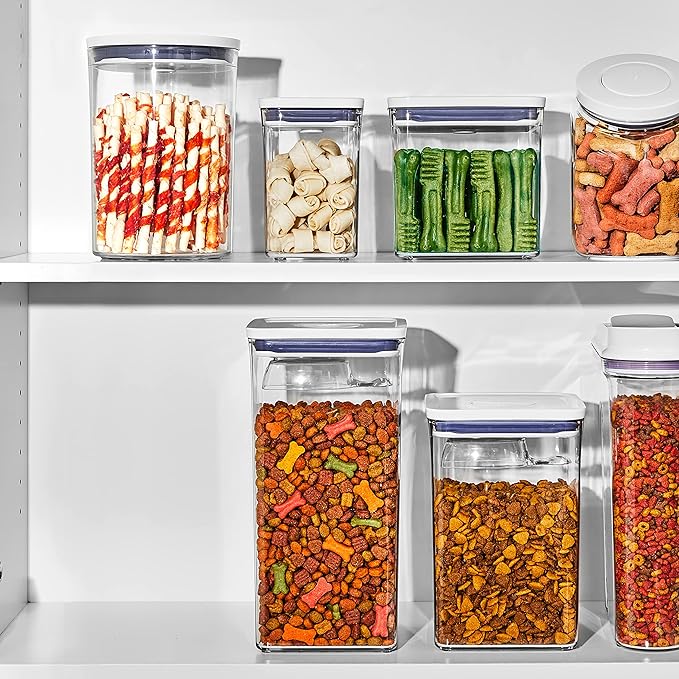 OXO Good Grips Pet POP Container – 2.8 Qt/2.6 L |Ideal