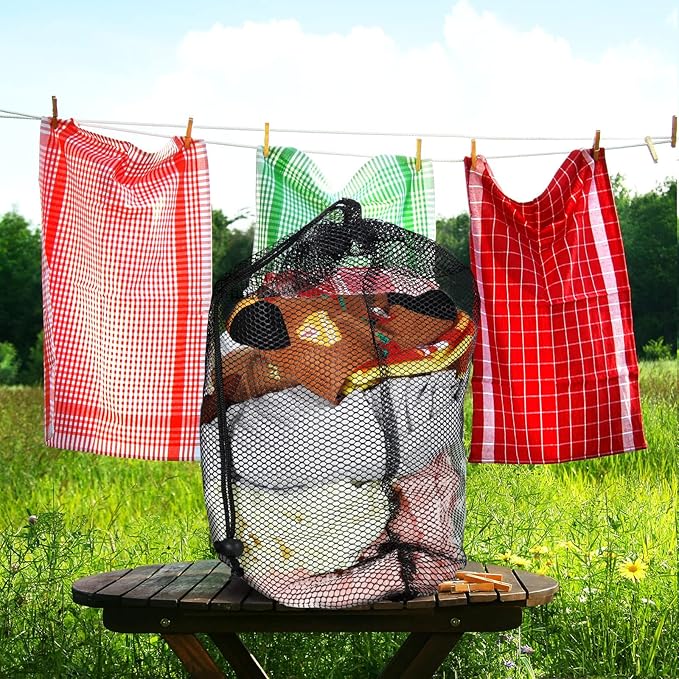 TecUnite 10 Pcs Mesh Laundry Bags
