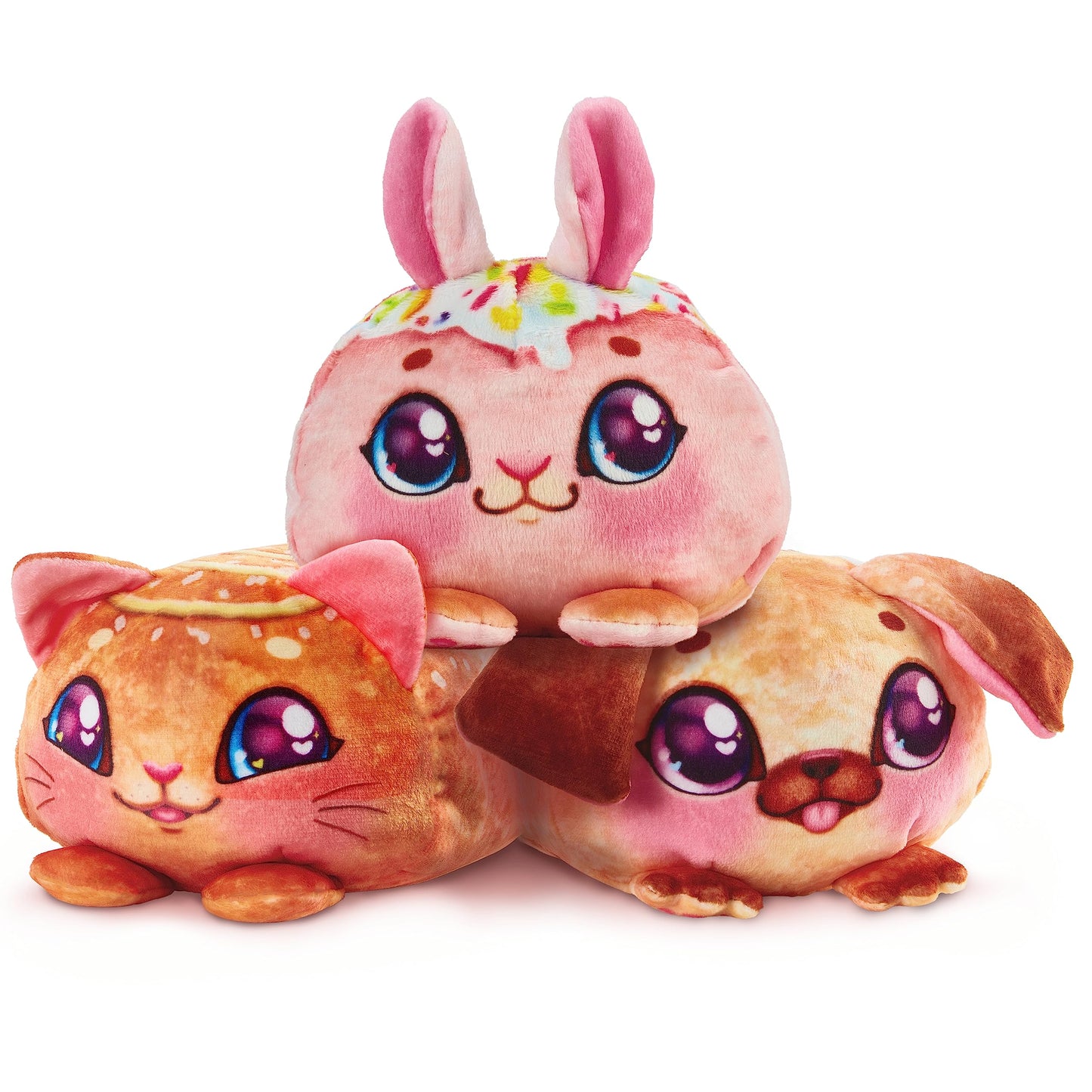 Cookeez Makery Cinnamon Treatz Oven – Interactive Bake & Reveal Oven Playset with Mystery Scented Plush (Cinnamon Pooch, Fondant Feline, or Strawberry Swirl), Mixing Tools, Dough, & Accessories, 5+