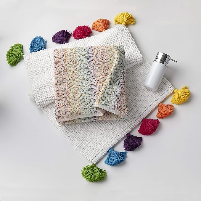 SKL Home Rhapsody Jacquard Bath Towel