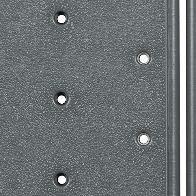 Flash Furniture HERCULES Series 300 Lb. Capacity Adjustable Gray Bath & Shower