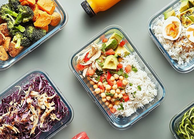 Glass Meal Prep Containers
