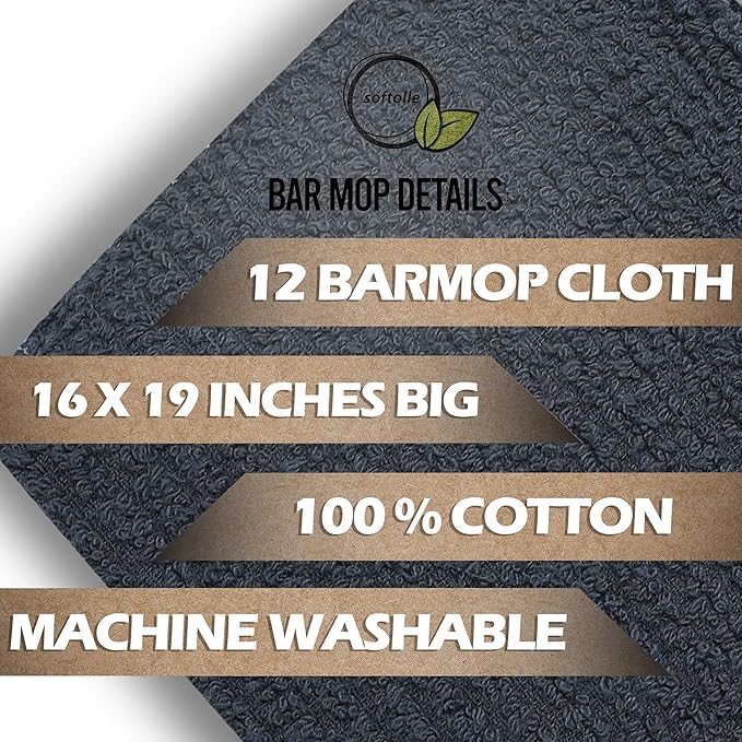 Softolle Bar Mop Towels