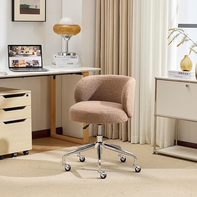 VINGLI Cute Small Swivel Desk Chair Comfy