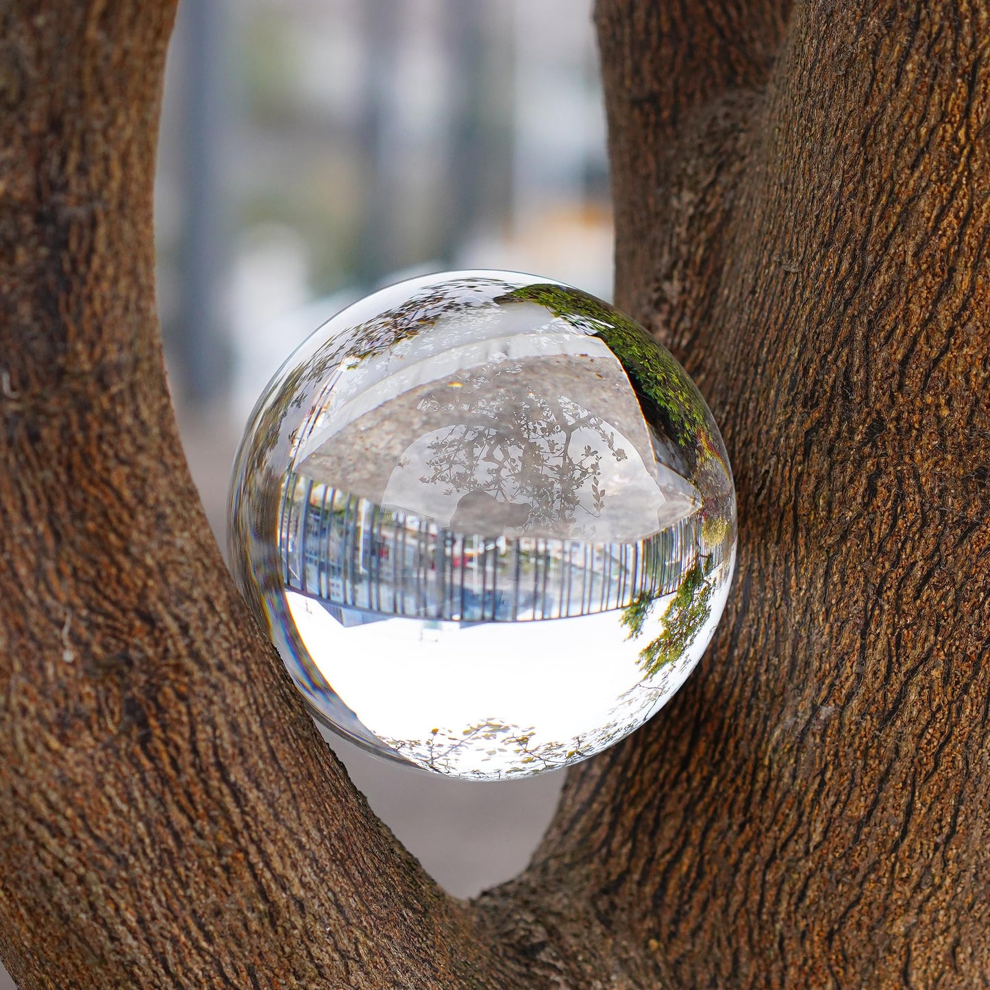 Crystal Pyramid Figurine and 80mm Clear Crystal Ball Bundle