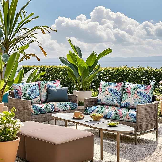 Outdoor Cushion Covers Set, Replacement
