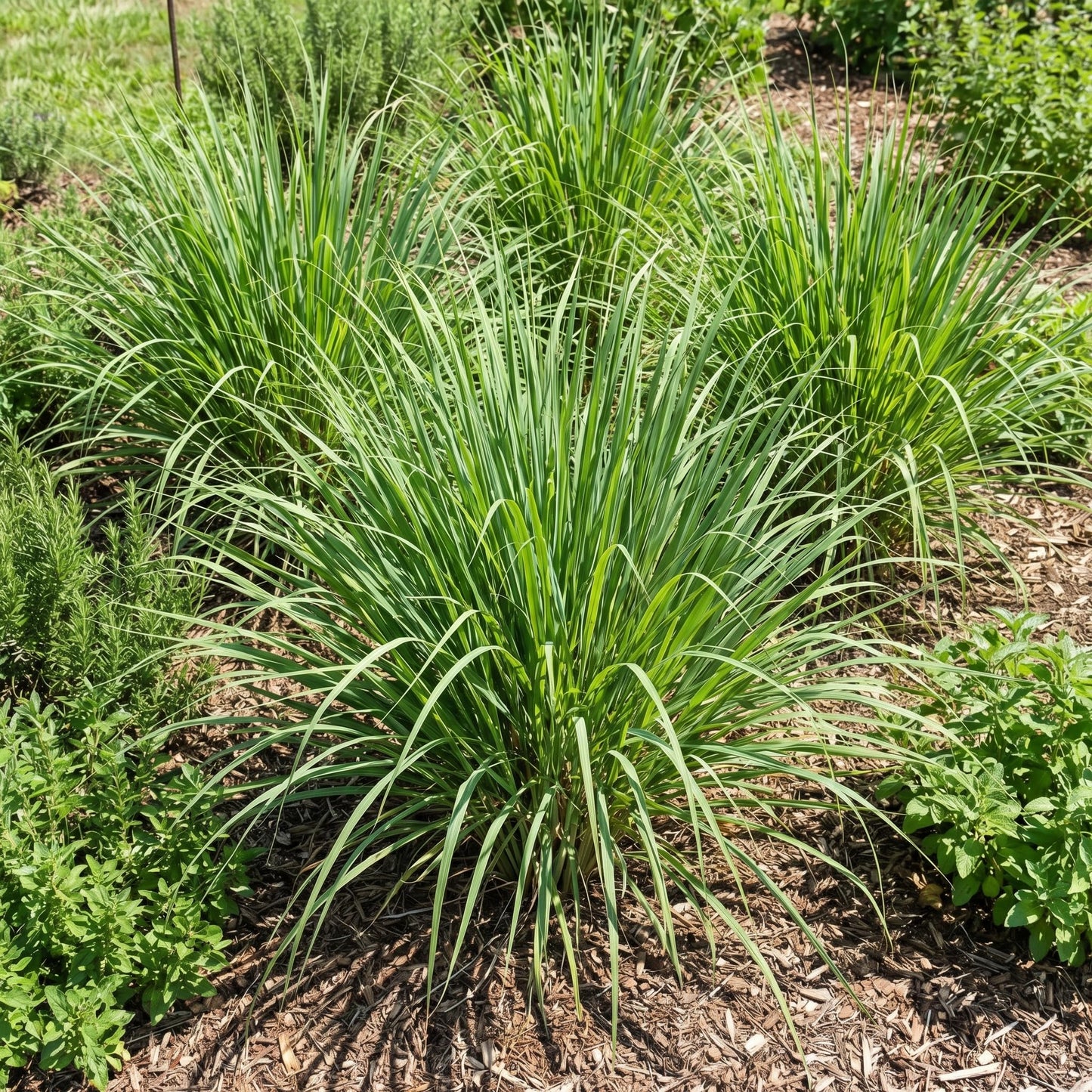 8 Lemongrass Plants Live 4-8 Inch Tall, Large Fragrant Lemon Grass Herbs Stalks for Container, Patio, or Garden, Well Rooted, High Yield