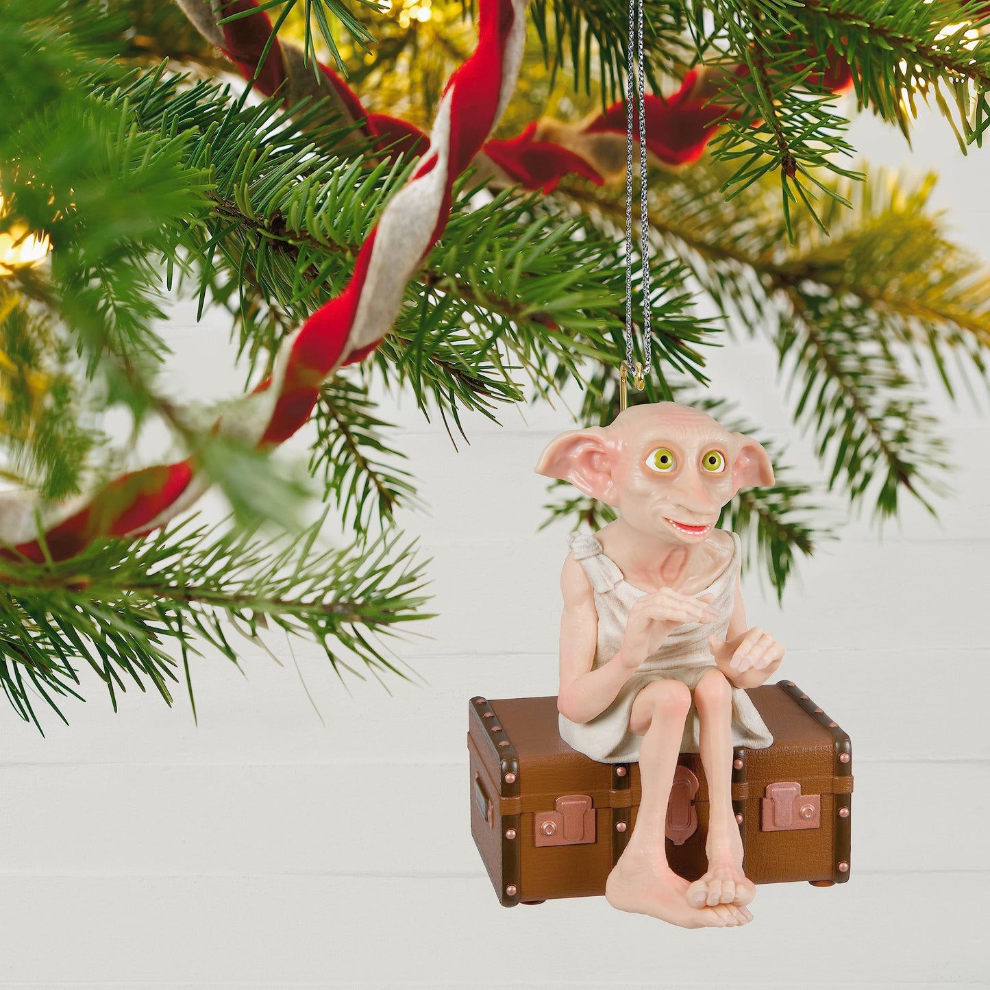 Hallmark Keepsake Christmas Ornament 2023, Harry Potter Ornament, Dobby the House-Elf With Sound and Motion, Gifts for Harry Potter Fans