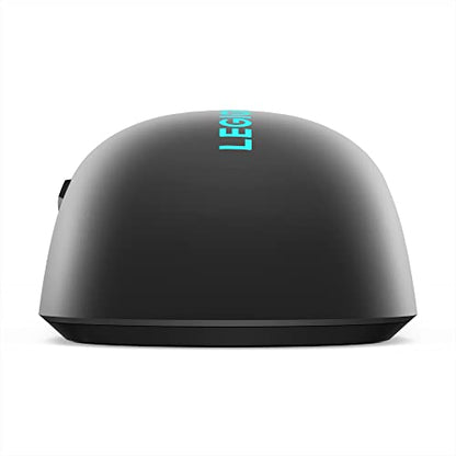Lenovo Legion M410 Wireless RGB Gaming Mouse – 6 Button Palm Grip Mouse with 16,000 DPI, 53 Hour Rechargeable Battery, 2-Zone RGB Lighting, NVIDIA Reflex Compatible