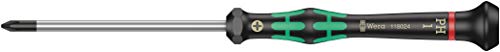 Wera 2035/6 B Kraftform Micro Screwdriver Set, for electronic applications, PH/SL, 6 Piece, 05118152001, Silver