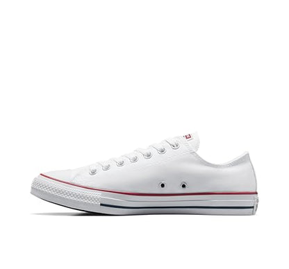 Converse All Star Low Trainers White Canvas - 8 UK