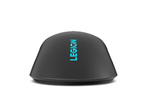 Lenovo Legion M410 Wireless RGB Gaming Mouse – 6 Button Palm Grip Mouse with 16,000 DPI, 53 Hour Rechargeable Battery, 2-Zone RGB Lighting, NVIDIA Reflex Compatible