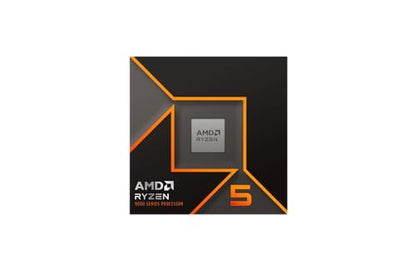 AMD Ryzensets 5 9600X Processor (radeon graphics included, 6 Cores/12 Threads, 65W TDP, Socket AM5, Cache 38MB, up to 5.4 GHz max boost Frequency, no cooler)