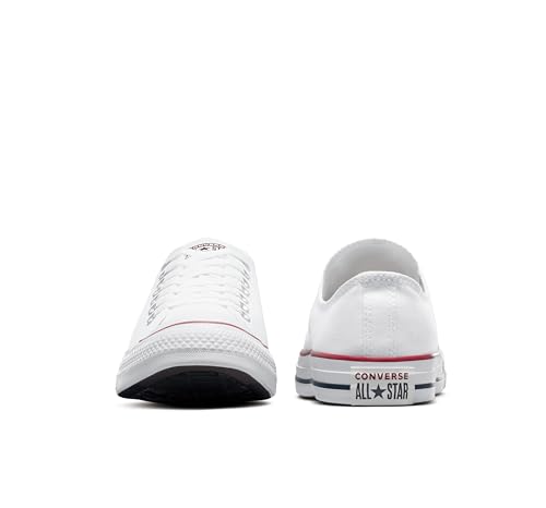 Converse All Star Low Trainers White Canvas - 8 UK