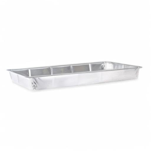 Aluminium Foil Trays Containers for Baking Cooking Freezing and Storing Tray Size 32cm x 20cm x 3.3cm (20 Pack)