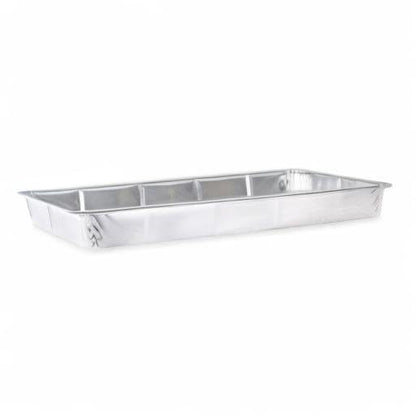 Aluminium Foil Trays Containers for Baking Cooking Freezing and Storing Tray Size 32cm x 20cm x 3.3cm (20 Pack)