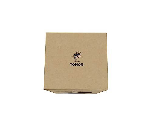 TONOR Microphone Isolation Shield, Studio Mic Sound Absorbing Foam Reflector for Any Condenser Microphone Recording Equipment Studio, Black