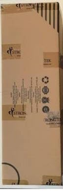 StrongTek Slant Board for Squats & Knee Training, Heavy-Duty Incline Board with Non-Slip Surface, Fixed 25° Wooden Stretch Board, 1000 Lbs Capacity