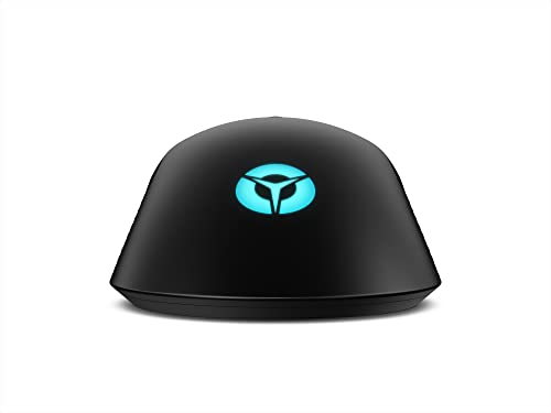 Lenovo Legion M410 Wireless RGB Gaming Mouse – 6 Button Palm Grip Mouse with 16,000 DPI, 53 Hour Rechargeable Battery, 2-Zone RGB Lighting, NVIDIA Reflex Compatible