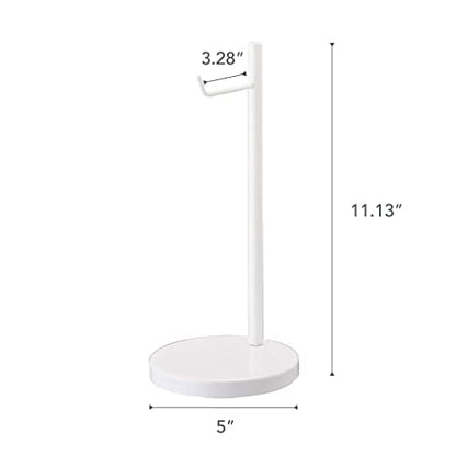 Yamazaki Home Office Desk Headphone Stand - Headset Holder - Round Base, Round, Steel