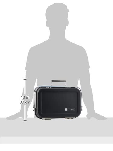 Valiant Portable Folding Picnic and Camping BBQ - Black