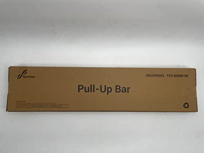 Sportneer Pull Up Bar Doorway Chin Up Bar No Screws Door Frame Chin Up Push Up Sit Up Bar Adjustable 75-94cm (29.5''-37'') Up to 200kg Capacity Workout Bar