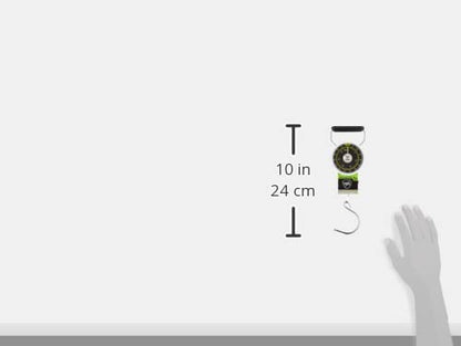 Travelon Stop and Lock Luggage Scale with Tape Measure