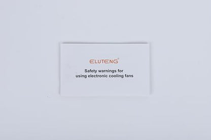 ELUTENG USB Fan 120mm with Digital Temperature Controller, PC Fan 1500RPM 3 Adjustable Speeds with Metal Grill for Laptop/TV Box/AV Cabinet/PS5/Router